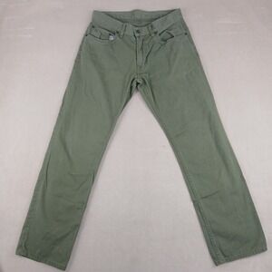 Polo Ralph Lauren 650 30x30 Mens Pants Chino 5 Pocket Straight Leg Baker Green